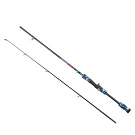 Carbon Fiber Light Weight Spinning Fishing Rod Telescopic Fish Stick(blue camo 1.68m)
