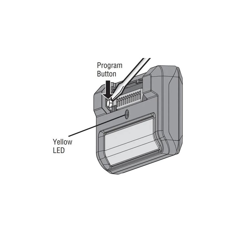 LiftMaster 811LMX 12-Code Switch Gate Remote Replaces The 811LM -