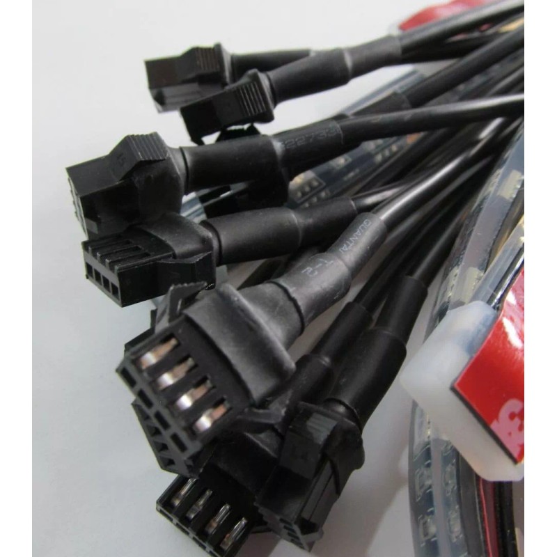 DITRIO M12R UNDERGLOW MULTICOLOR 12pc LED STRIP LIGHT KIT FOR