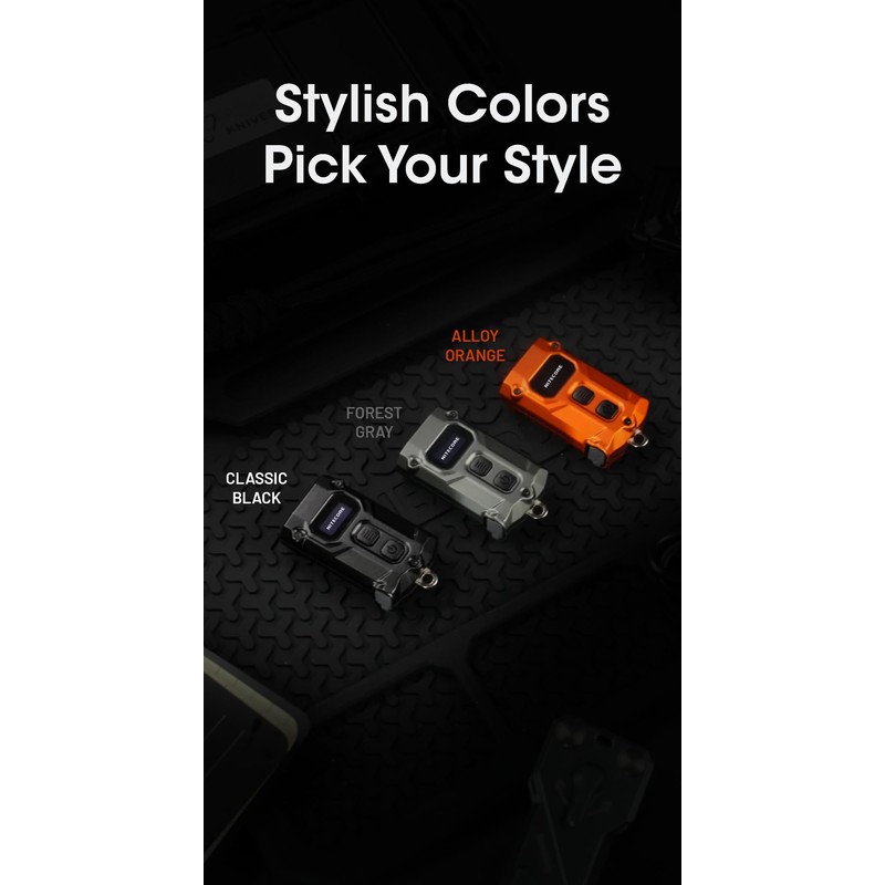 Nitecore TINI3 - Multi Colour Temperature LED, 600 Lumen, 3