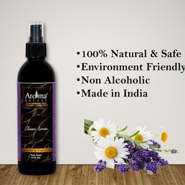 AROMA GALAXY unisex-adult Lavender & chamomile Air Freshener for Room, Linen Spray & Long Lasting Odour Eliminator for Home, Office & Car (200 ml) Medium Yellow