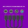 Cooler Master 1-to-5 Addressable RGB Splitter Cable Universal 3-pin ARGB