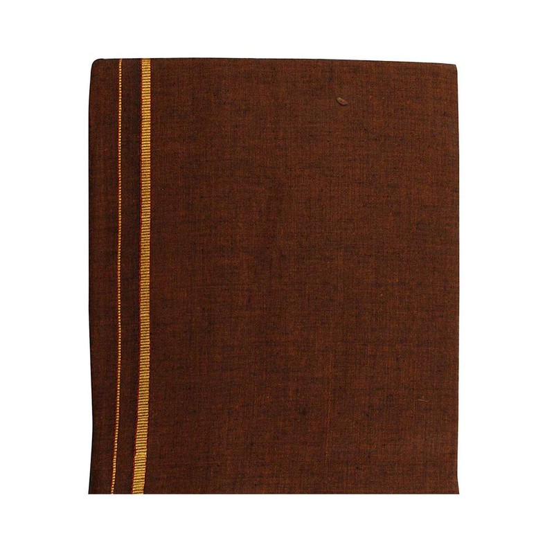 Stylesindia Fancy Border Colored Single Layer Pentex Dhoti Mundu Vesti