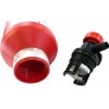Trangia Fuel Bottle with Safety Valve, 0.5 L,Red