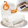 Wowtowelz Mop Cover, Floor Mop Cover, Ideal for Corners, Joints