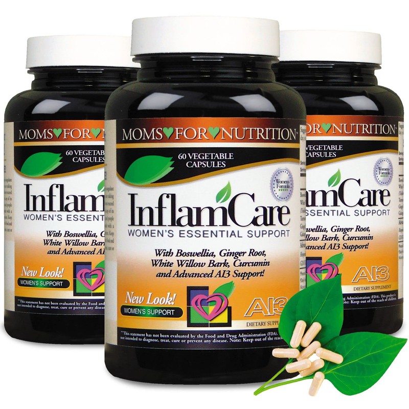 Moms For Nutrition 2 Bottles - InflamCare 3000MG Womens Formula
