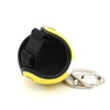 VmG-Store Motorcycle Helmet Retro Keyring with Functional Clasp XL, yellow