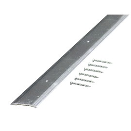 M-D Building Products 66019 M-D Smooth Seam Binder, 36 in L X 1-1/4 in W, Aluminum, quot quot, Polished