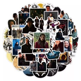 FoxyCraft 50 Shadow and Bone Vinyl Stickers Decals For Phone Laptop Decoration Lot Bomb