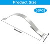 LifCratms 30 Pcs Flat Window Tension Springs, Stainless Steel Window