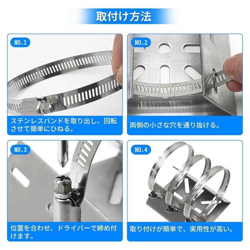 ANANXING Mounting Hardware Pole Security Camera Bracket Stand Housing, Cylindrical