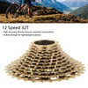 12 Speed Cassette 32T Steel Light Weight Hollow Design Low