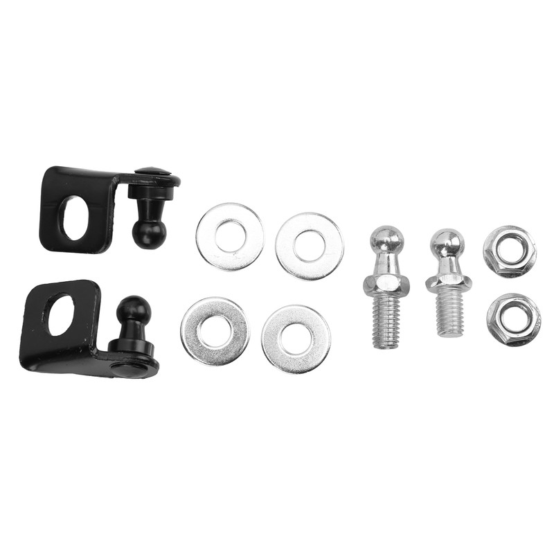Pair Hood Bonnet Lift Support Gas Shock Struts Carbon Steel