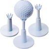 Risipu Golf Tees Adjustable Height Durable Plastic Golf Training Tees