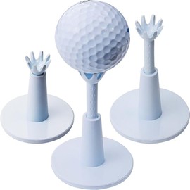 Risipu Golf Tees Adjustable Height Durable Plastic Golf Training Tees with Low-Friction Head & Stable Base | Compatible with Golf Mats & All Clubs | Ideal for Driving Range Practice（1pcs）
