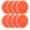 Fasmov 8 Pack 6" Buffing Polishing Pads Waffle Buffing Pads,