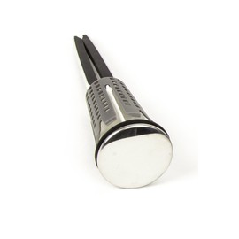 PF WaterWorks SinkSTRAIN Universal Never Clog Hair Catcher Pop-Up Stopper (Cap Diameter 1.5 inch); Chrome; PF0255