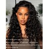 YIROO EasiContour V Part Wigs Human Hair Jerry Curly Glueless