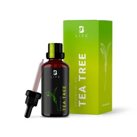 Aceite Esencial con Ingredientes Puros y Naturales, Aromalogía de 50 ml. Aceite Esencial Árbol de té (Tea tree), B Life.