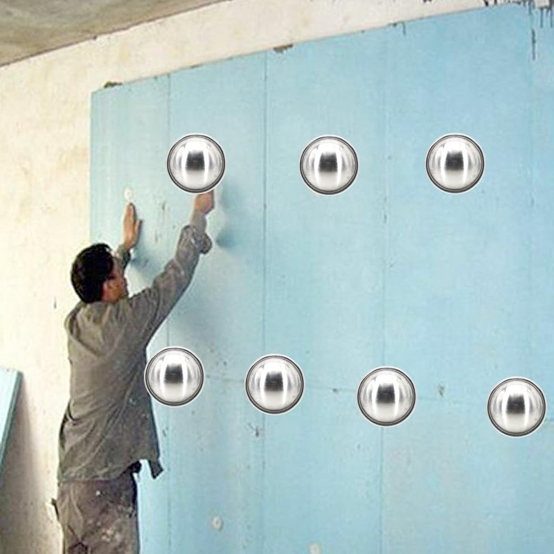 200Pcs Insulation Dome Cap Washers;Duct Insulation Pins;1/4 Washers Flat;Insulation Fasteners