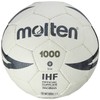 Molten IHF Approved Club/School Handball - White/Black, Size 0