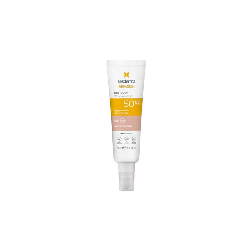 Sesderma Repaskin Tacto Seda Color Fotoprotector solar con alta protección