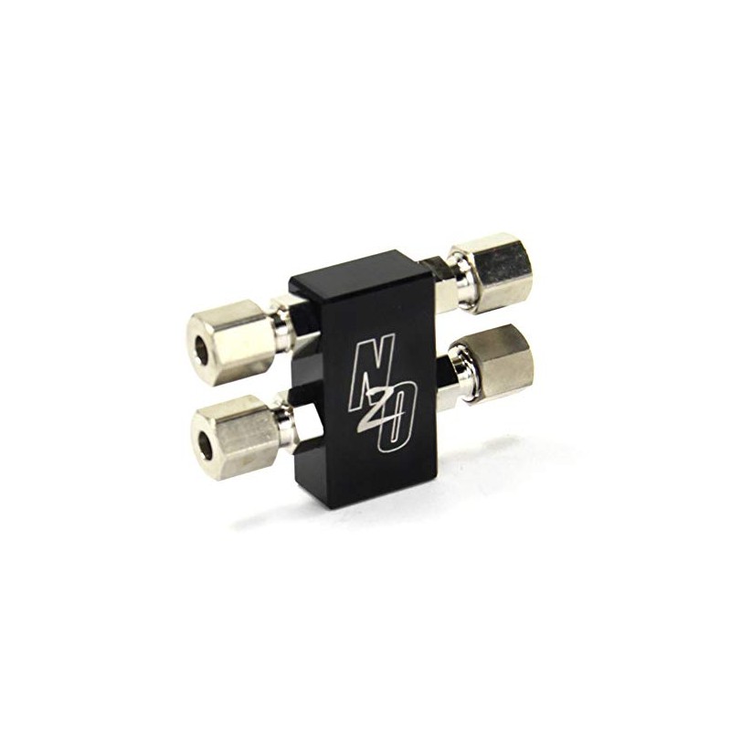 Nitrous Outlet Compact 1 In 4 Out Distribution Block with