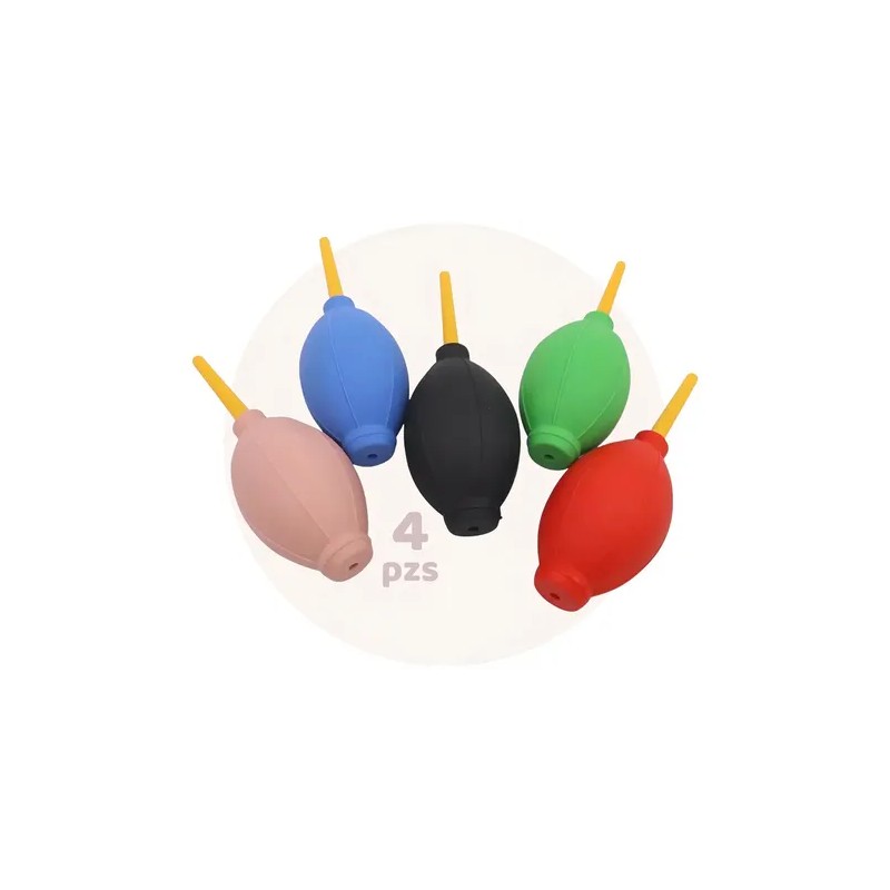 Bomba De Aire Soplador Para Extensiones De Pestañas Pack 4