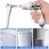Ceramic Flush Handle, Universal Fit Lever with Anti-Slip Grip, Rust-Resistant