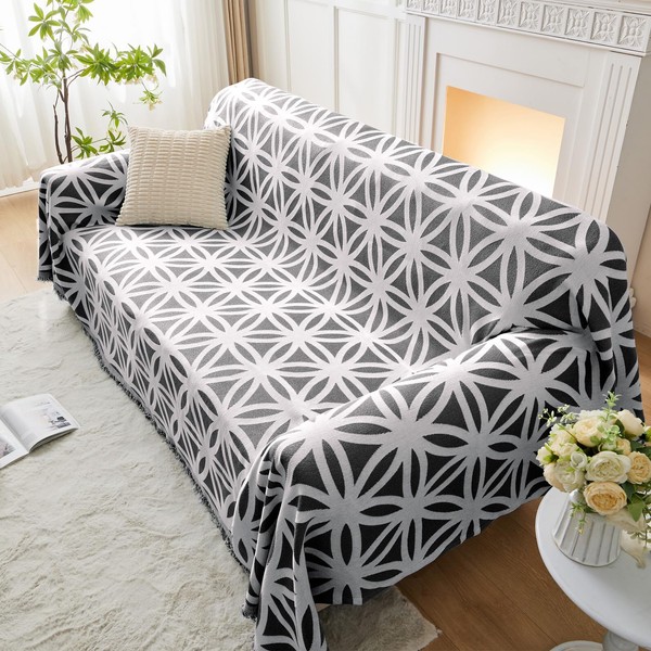 LOMAO Couch Cover Sofa Covers for 3 Cushion Sectional Couch