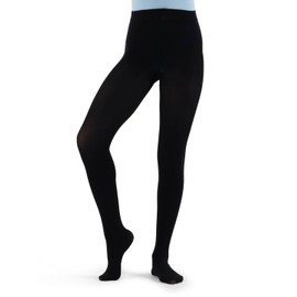 Capezio Big Girls' Studio Basic Tight, Black, One Size