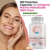 Colageno Marino Hidrolizado 100% Puro [Extremadamente Eficaz] 180 Capsulas 500mg