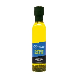 Benissimo Parmesan Garlic Herb Infused Oil, All Natural Gourmet Cooking Oil with Chef-Inspired Herbs, Ideal for Dipping, Marinades, Sautéing, Drizzling, 8.1 fl oz