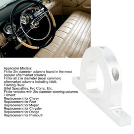 Columnas de dirección pulidas para montaje en columna de dirección para arañazos de repuesto universal preciso para columna de 2 pulgadas