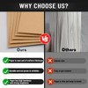 JNENERY 10 Chipboard Sheets 8.5 x 11", 22pt Book Board