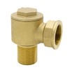 VARIOSAN Angle Angle Valve with Check Valve 16133, 1 Inch,