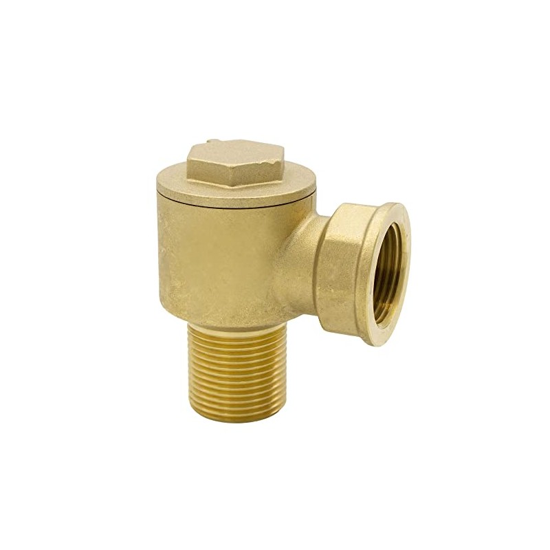 VARIOSAN Angle Angle Valve with Check Valve 16133, 1 Inch,