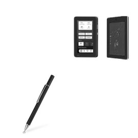 BoxWave Stylus Pen Compatible with Geekland Android PoE Wall Mount Tablet for Home or Building Automation (5 in) - FineTouch Capacitive Stylus, Super Precise Stylus Pen - Jet Black