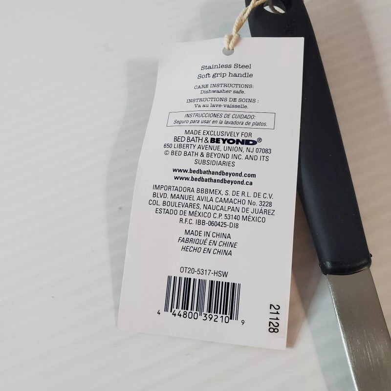 Our Table Stainless Steel Spatula Lot Set Of 5 New