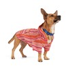 Youly Pink Baja Dog Hoodie, Medium
