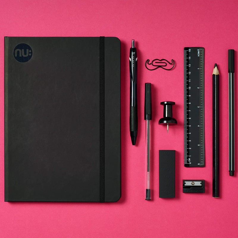 Nu: Notebooks - Black Journal - Spectrum Range - A5