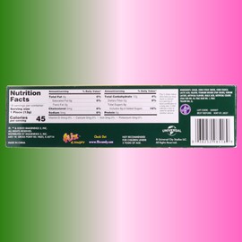 Wicked Lollipop Rings, Individually Wrapped Fruit Flavored Candy, Perfect Party Treats, 18 Count