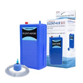 PENN-PLAX Silent-Air Aquarium Air Pump - Designed for Emergencies and Power Outages – Ideal for Fish Tanks up to 29 Gallons