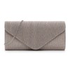 Tamaris Clutch TAS Amalia Metallic 33803 Women's Handbags Plain, Rose