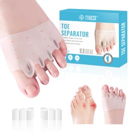 1 Stück Hallux valgus schiene, Toe Zehenspreizer, Hallux Valgus Korrektur, Ballenzeh-Korrektor für Damen und Herren, Toe Separator, Bunion Corrector, Linderung Reibung