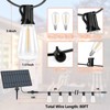 Bosceos Solar Outdoor String Lights Waterproof, 80FT Solar Powered String