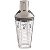 Franmara 8151-BX Recipe Cocktail Shaker, Stainless Steel/Glass