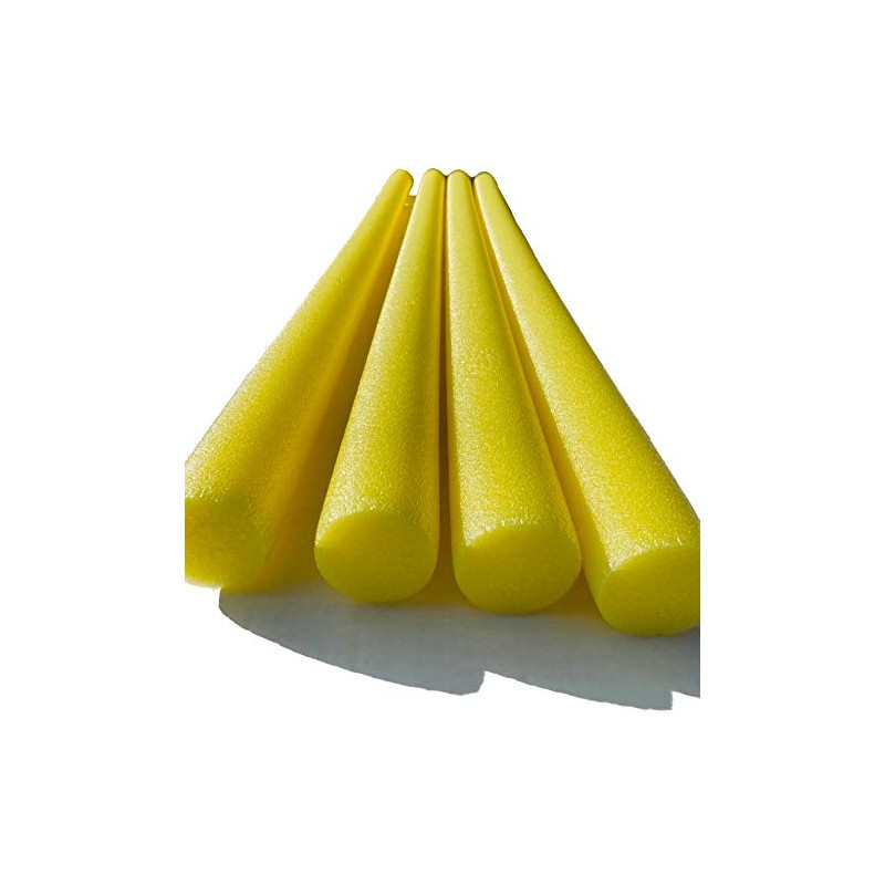 4 Pack Solid Core Flex Connex Swim Noodles 5 Foot
