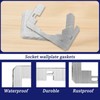 Wall Plate Spacers, 5 Pcs Receptacle Spacers Shims Leveler, Metal