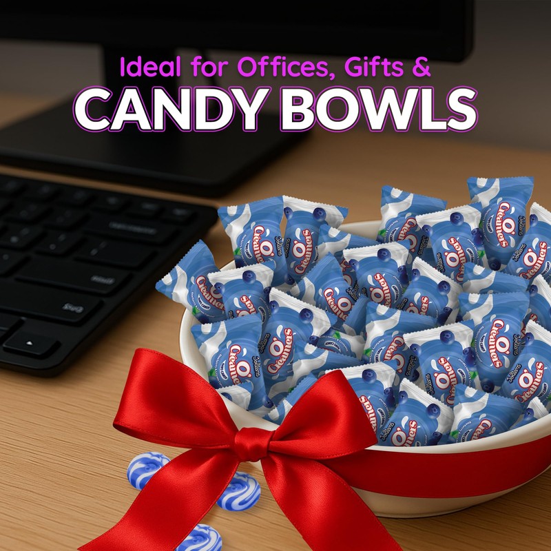 Jollems O’ Creamers Blueberry & Cream Flavored Hard Candy |